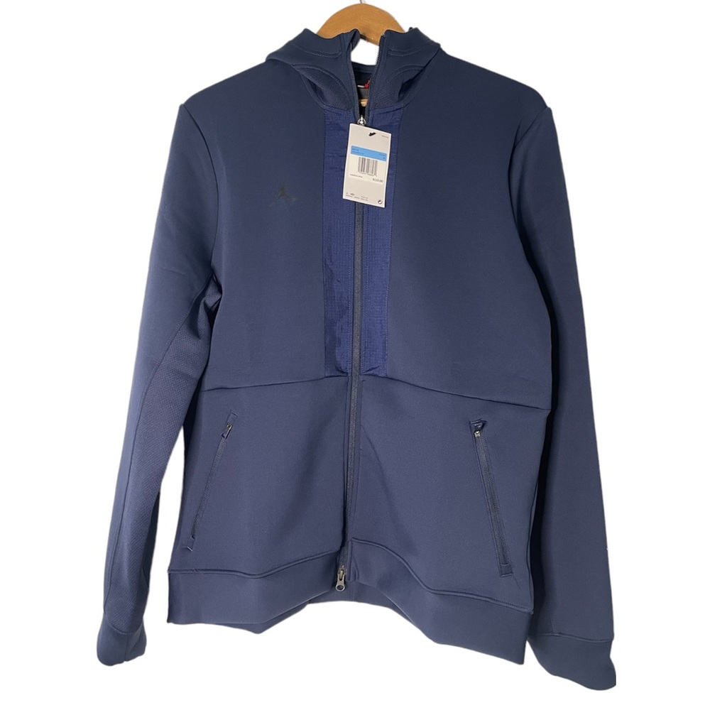 NWT Jordan Dri-FIT Full Zip Training Hoodie Blue Men’s Medium MSRP $110